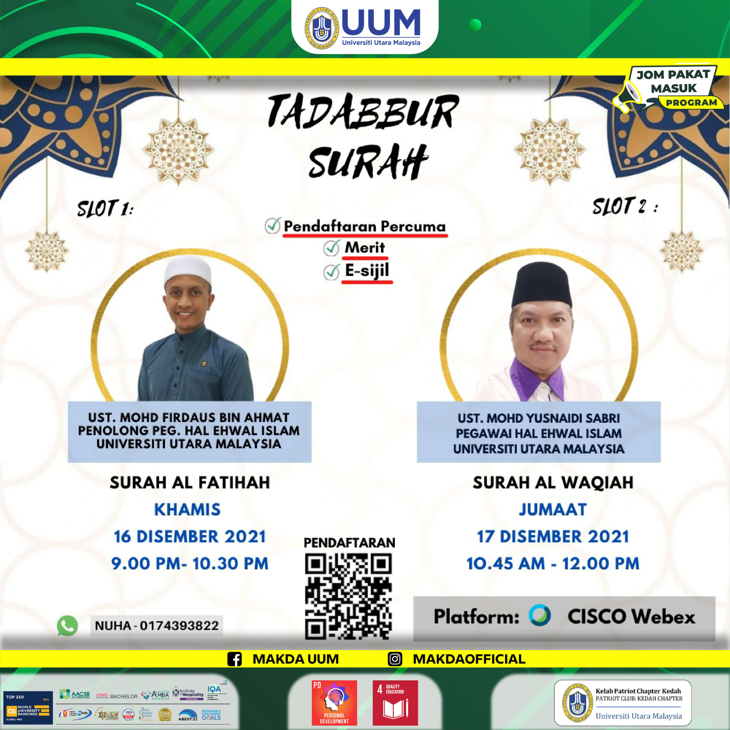 1. Tadabbur Surah Slot 1&2