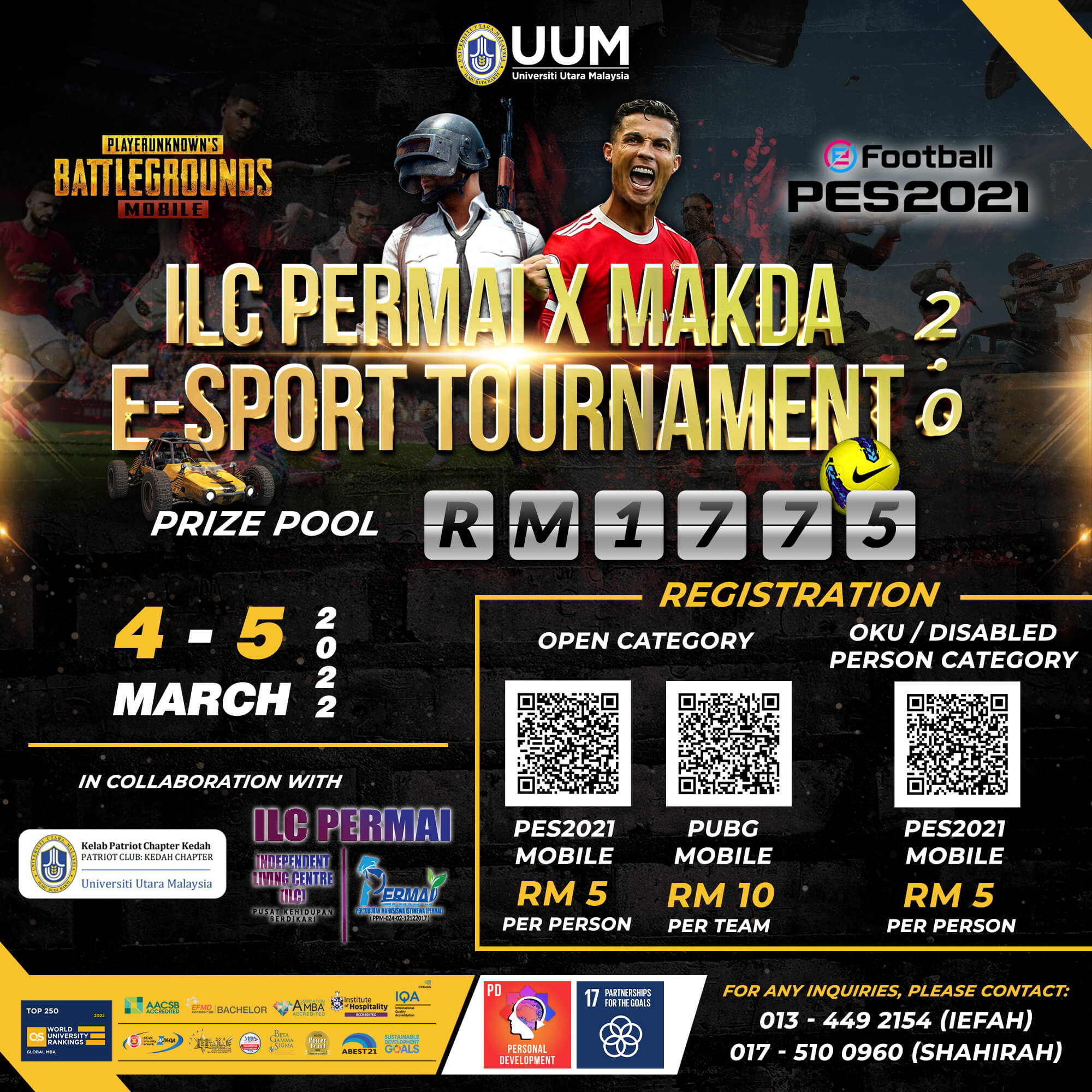 12. PERMAI X MAKDA E-Sport Tournament 2.0