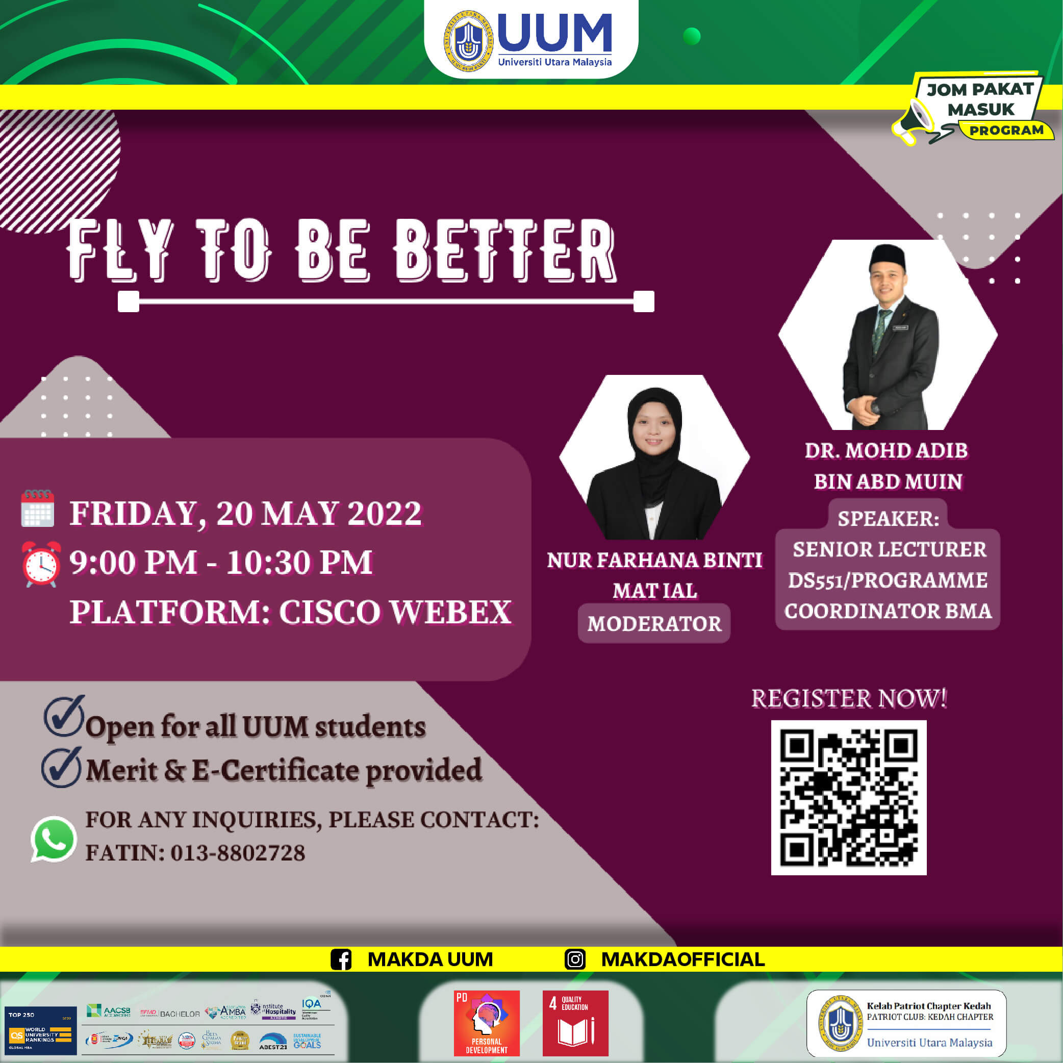 15. Fly to Be Better