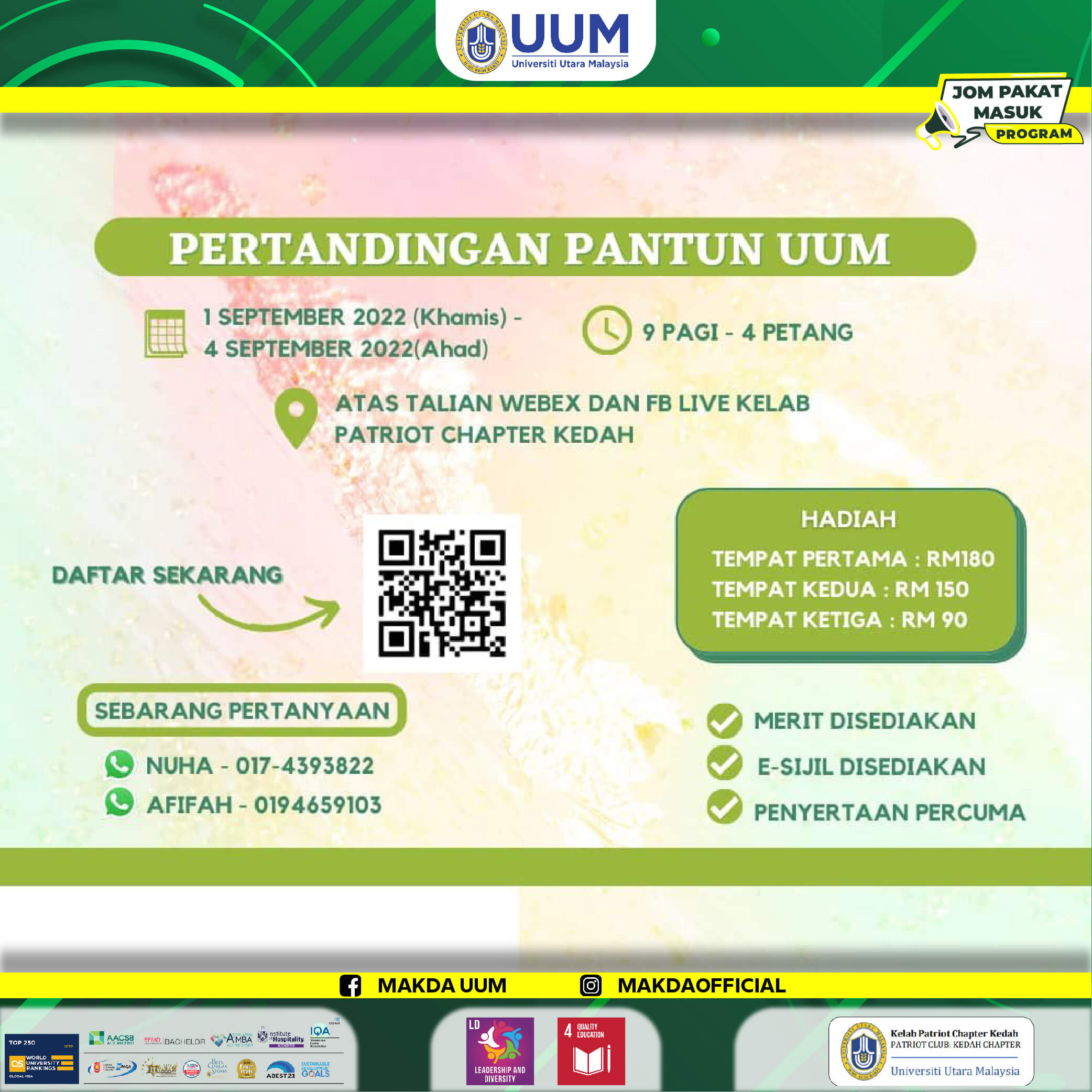 17. Pertandingan Pantun UUM 1