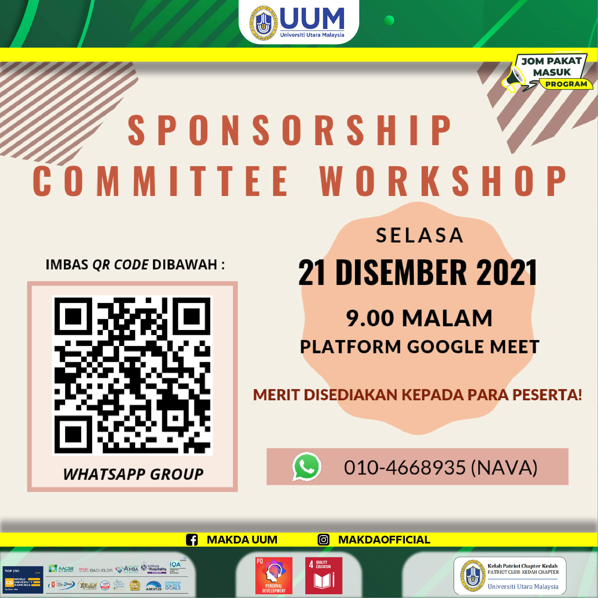 3. Sponsorship Committee Workshop