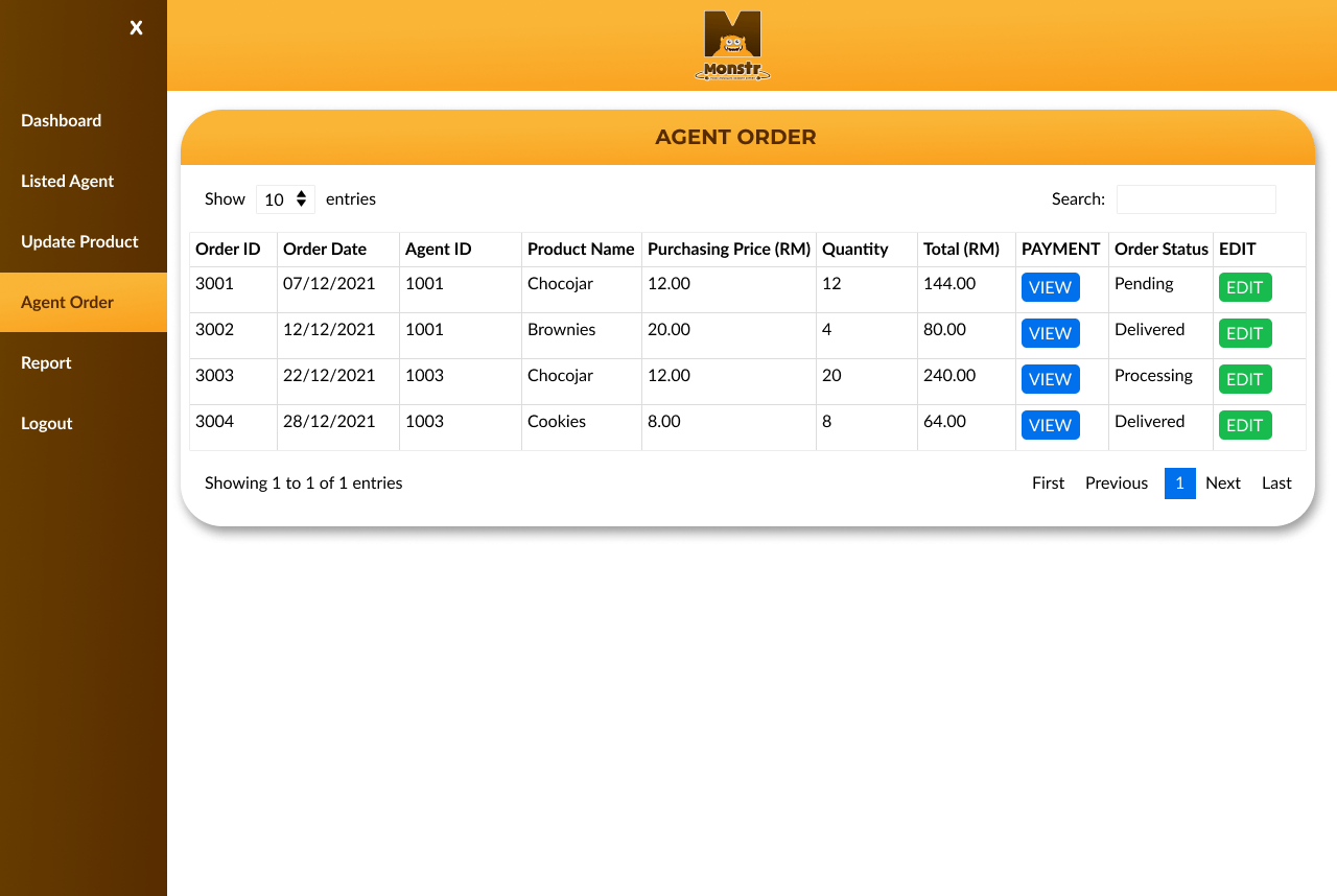 4. Agent Order_ agentorder.php