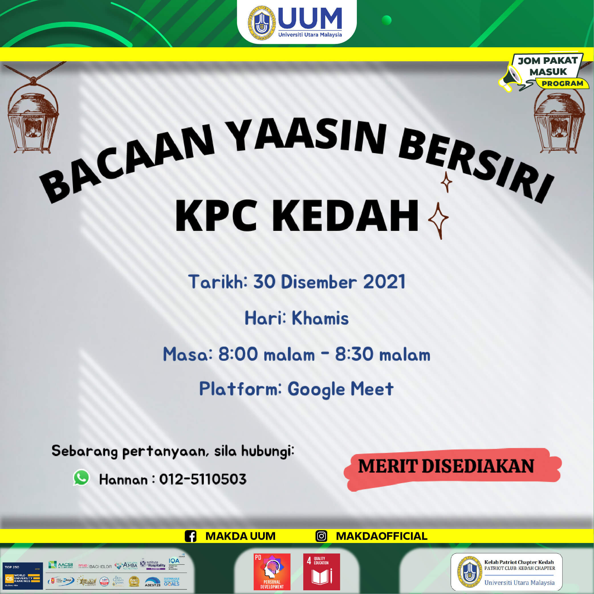 6. Bacaan Yaasin Bersiri