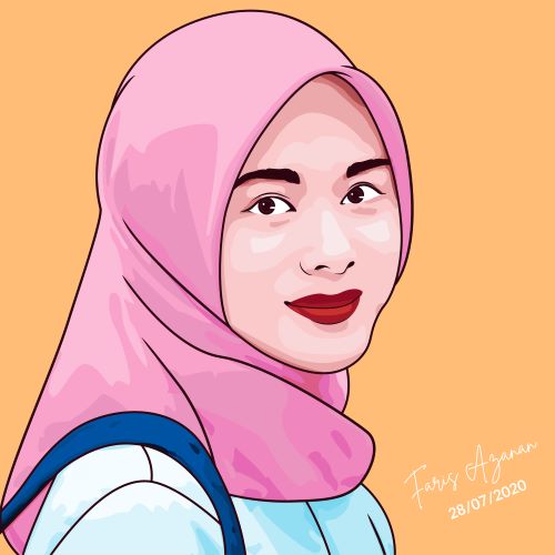 First Portrait Illustration First Portrait Illustration